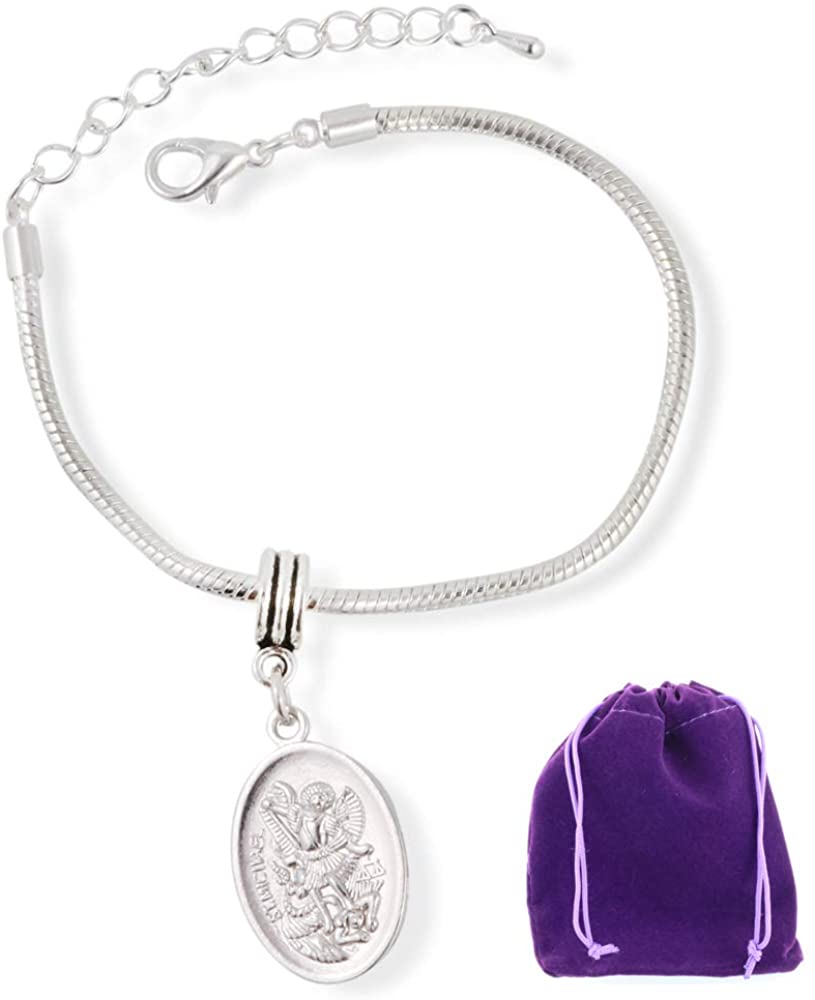 St michael 2024 bracelet charm