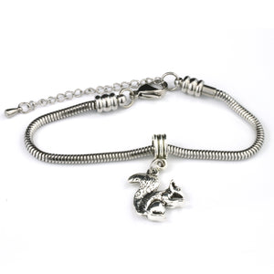 Squirrel Charm Bracelet