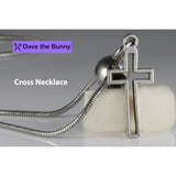 Cross Necklace - Christian Religious Stainless Steel Chain