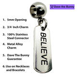 Believe Inspirational Inspire Necklace Pendant Jewelry