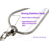 Cross Necklace - Christian Religious Stainless Steel Chain