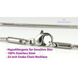 Alien Necklace - This UFO Flying a Big Ufo for a Flying Alien UFO Necklace makes a great Silver UFO Pendant Necklace as Alien Jewlery or Alien Jewelry and for out space fans 100% Stainless Steel - HL