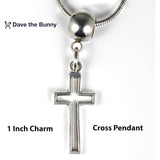 Cross Necklace - Christian Religious Stainless Steel Chain