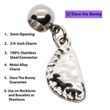 Pierogi Charm - Dumpling Charm Stainless Steel Connector with Metal Alloy for Polish Food Ravioli Pierogies Dumpling Empanada Pierogi Crafting