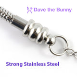 Music Note Plastic Charm Stainless Steel Bracelet