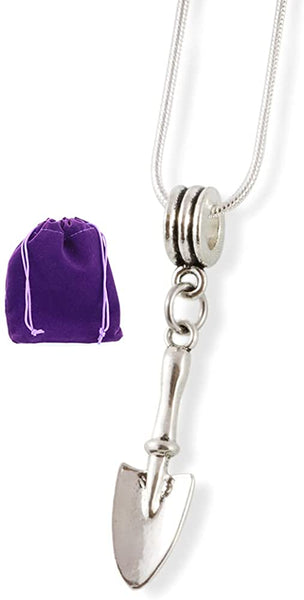 Gardening Trowel Necklace | Snake Chain Necklace