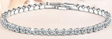 Emerald Park Jewelry Tennis Bracelet White