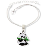Panda Bracelet | Charm Gift for Kids Women Men Girls and Boys Jewelry Panda Bear Gifts Giant Stuff Accessories Baby Decor