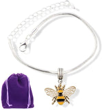 Bee Bracelet | Stainless Steel Hypoallergenic Jewelry Gifts for Women