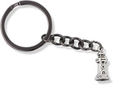 Lighthouse Keychain | Lighthouse Jewelry for Anyone That Loves Lighthouse Keyring for US Lighthouse Service