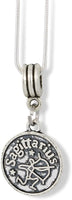 Sagittarius Charm Snake Chain Necklace