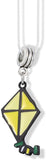 EPJ Kite Yellow Colored Charm Snake Chain Necklace