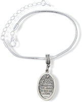 Saint Teresa St Snake Chain Charm Bracelet