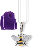 Bee Necklace | Jewelry Bee Gifts for Women Men Jewellery Accessories Decor Bumblebee Honey