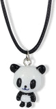 Panda Necklace | Pendant Charm Gift for Kids Women Men Girls and Boys Jewelry Panda Bear Gifts Giant Stuff Accessories Baby Decor