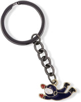 EPJ Astronaut Spaceman Blue Suit Floating Charm Keychain