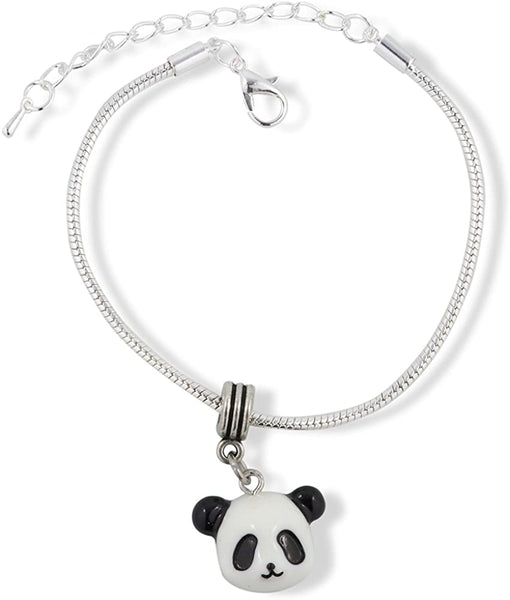 Panda Pandas Bracelet Charm Gift for Kids Women Men Girls and Boys Jewelry Panda Bear Gifts Giant Stuff Accessories Baby Decor