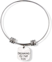 Emerald Park Jewelry Dreaming of The Sea Fancy Charm Bangle