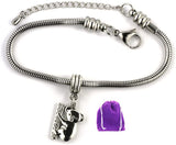 Koala Bracelet | Stainless Steel Snake Chain Bracelet