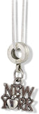 New York (with Apple) Charm Snake Chain Necklace
