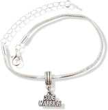 EPJ Code Warrior Programming Coding Snake Chain Charm Bracelet