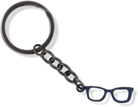 Eye Glasses Frame Charm Keychain