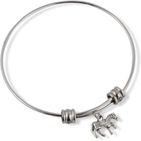 Zebra Fancy Bangle Bracelet Jewelry African Wildlife Gift for Women Men Girls Boys