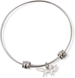 Fox Bracelet | Fox Silhouette Fancy Bangle Gift for Women