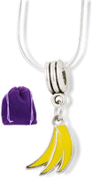 Banana Necklace | Food Jewelry And Fruit Charm For Anyone That Loves Fruit And Bananas Great For A Cook Chef Or Anyone That Loves To Cook