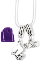 2020 Graduation Necklace | Graduation Gifts For High School College Or University Great Graduation Sentiments Or High School Graduation Gifts