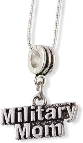 Military Mom Snake Chain Necklace