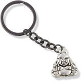 Emerald Park Jewelry Buddha Keychain | 3D Buddha Key Chains for Good Luck and Good Fortune a Great Gift for Someone That practices Buddhism or for The Person That Believes to be a Buddhist at Heart