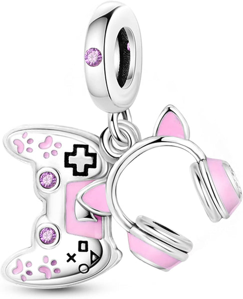 Gamer Girl Accessories - Gamer Jewelry and Gamer Girl Gifts great for Gamer Couple gifts or Video Game Shoe Charms and Gamer Charms or Video Game Charms as Cute Gamer Accessories for a Gaming Couple