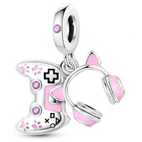 Gamer Girl Accessories - Gamer Jewelry and Gamer Girl Gifts great for Gamer Couple gifts or Video Game Shoe Charms and Gamer Charms or Video Game Charms as Cute Gamer Accessories for a Gaming Couple