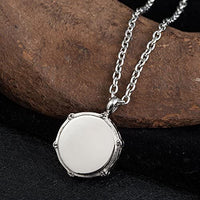 Drummer Necklace | A Stainless Steel Drum Necklace for the Best Drummer Ever and Drum Jewelry for Women a Great Gift for the Band Drummer or for Anyone that Loves Drumming