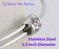 Hair Stylist Bracelet | Stainless Steel Bangle