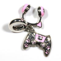 Gamer Girl Accessories - Gamer Jewelry and Gamer Girl Gifts great for Gamer Couple gifts or Video Game Shoe Charms and Gamer Charms or Video Game Charms as Cute Gamer Accessories for a Gaming Couple