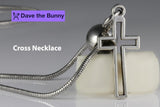 Cross Necklace Men Women - Stunning Stainless Steel Snake Chain with Cross - Versatile Cross Chain for Men - Durable Alloy Charm Cross Chains - Mens Cross Necklace Ideal for Everyday Wear
