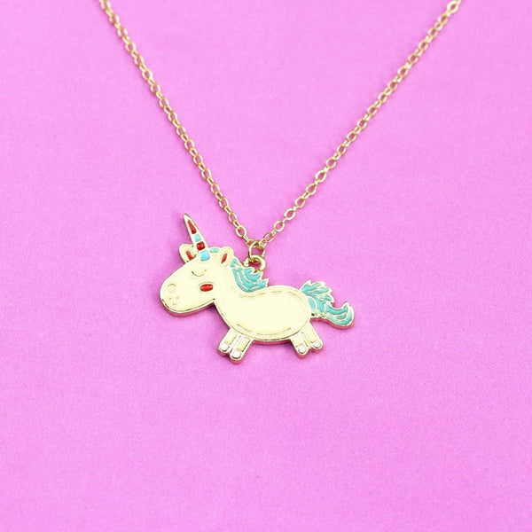 Buy Unicorn Necklace, Sterling Silver, for Girls, for Women, Charm Necklace,  Gifts for Women, Gifts for Girls, Jewelry, Jewelry Adults Online in India -  Etsy