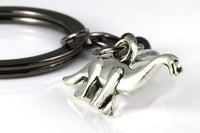 Dinosaur Keychain | Brontosaurus Key Chain for Dinosaur Lovers a Dino Keychain Bulk Fun Keychain for Women or Men a Dinosaur Key Chain or Jurassic Keychain for the Archeologist that you know