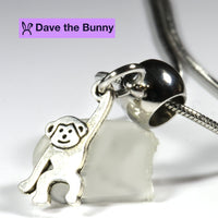 Dave The Bunny Monkey Cartoonish Necklace