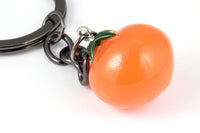 EPJ Tomato Keychain | Vegetable Keychain or Fake Food Keychain with a Tomato Food Charm as a Great Gift for Women Men Cooks Chefs or Sous Chefs or popular among Friends and Family Members that Love Food, Red, Medium