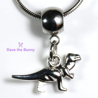 Trex Dinosaur Necklace for Women - 100% Stainless Steel Chain, Unique and Fun Necklaces for Adults, Perfect Dinosaur Gifts for Men and Women who Love Cute Dinosaur Stuff and Trex Accessories