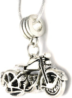 Biker Jewelry for Men | Biker Pendant for Women as a Great Anarchy Necklace with your Favorite Motorcycle Charm and Freedom Jewelry Biker Jewelry for Women or a Commemorative Necklace for Retirement