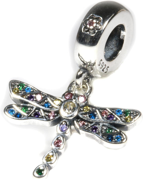 Dragonfly Charm - Dragonfly Gifts for Women and Charms for Bracelets makes Great Dragonfly Decor for a Dragonfly Necklace or Dragonfly Jewelry for Women and Men Great Dragon Fly Charm Bracelet Charms