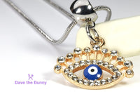 Evil Eye Necklace - Evil Eye Jewelry that will impress as an Evil Eye Necklace for Women or Evil Eye Pendant as a Protection Necklace. This Gold Evil Eye Necklace is Evil Eye Jewelry for Women
