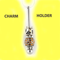 Charm Holder | The Varenna Charm Necklace Creates Charm Necklaces that You Want using Your Own Charms Compatible with Pandora This is a Great Gift for Someone with Charms they are proud of