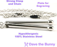Drummer Necklace and Keychain | 100% Stainless Steel Drummer Gifts for Men a Great Drumline Necklace and Drum Major Charm makes Great Drummer Jewelry for Men and Women or Percussion Necklace for Men