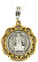 Saint Benedict Medal | St Benedict Medals for Saint Necklace for Men or Women This San Benito Medal or Medalla de San Benito is Great as a Gift for Religious Pendants for Men or Women of San Benito