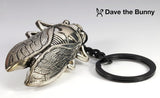 Dave The Bunny Entomology Gifts - Bug Gifts for Adults of a Great Cicada Keychain or Bug Keychain